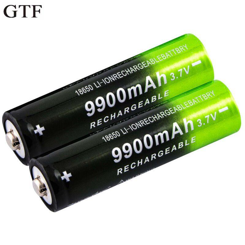Photo 1 of 2 pack  skywolfaya 18650 rechargeable batteries  for flashlights 