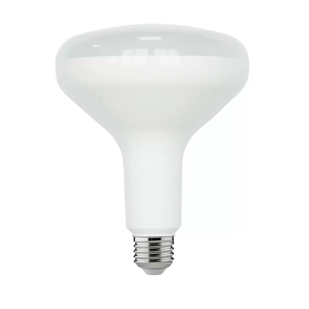 Photo 1 of EcoSmart 75-Watt Equivalent BR40 Dimmable ENERGY STAR LED Light Bulb Bright Whit
