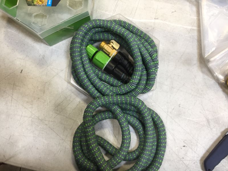 Photo 2 of 5/8 in. Dia. x 50 ft. Burst Proof Expandable Garden Water Hose