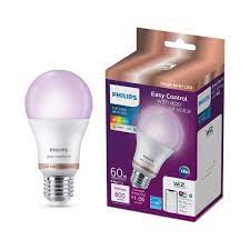 Photo 1 of Philips Color and Tunable White A19 LED 60-Watt Equivalent Dimmable Smart Wi-Fi
