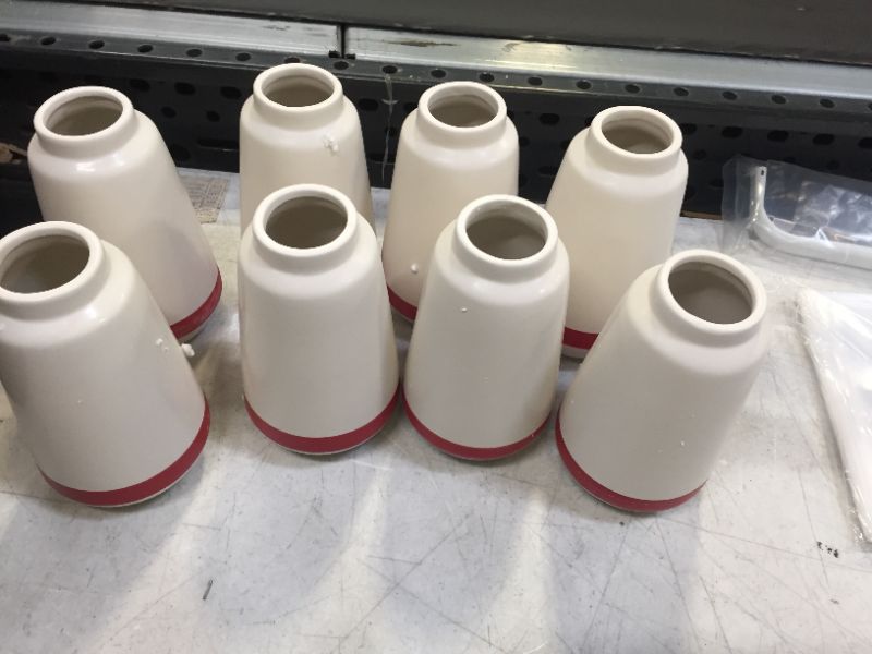 Photo 1 of 8 pack ceramic vase set