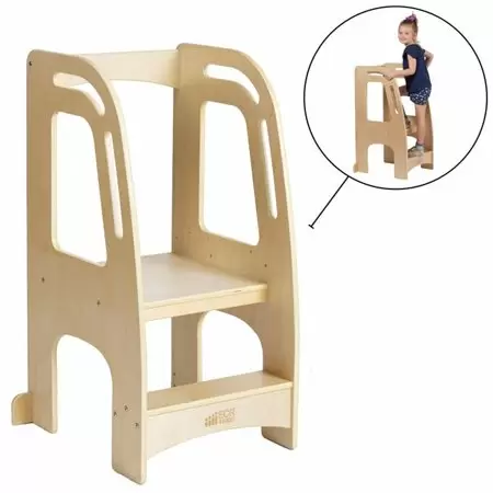 Photo 1 of Ecr4kids Chef's Helper Kitchen Tower-wooden Toddler Two-step Learning Safety ...
