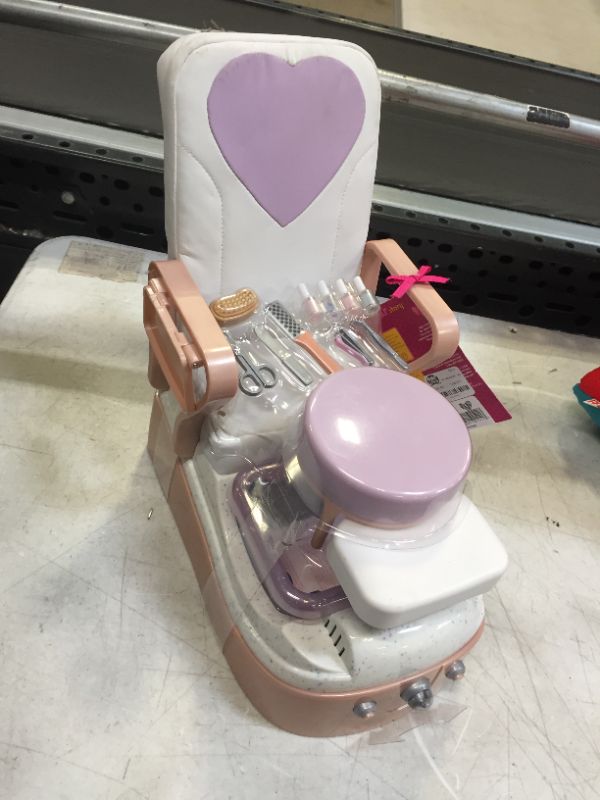 Photo 1 of Our Generation Yay, Spa Day! Salon Chair Accessory Set for 18" Dolls
