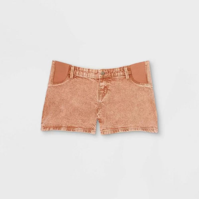 Photo 1 of Carpenter Side Panel Maternity Jean Shorts - Isabel Maternity by Ingrid & Isabel
size 4