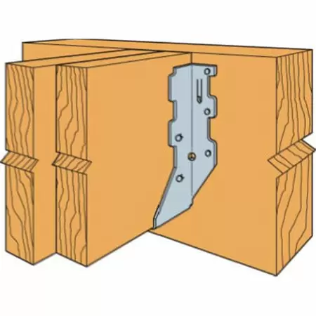 Photo 1 of 2 pack Simpson Strong Tie LUS28-2 Double 2-Inch by 8-Inch Double Shear Face Mount Joist
