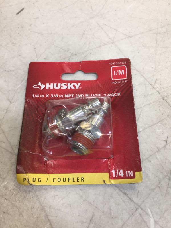 Photo 2 of 1/4 in. (IM) Plug - 3/8 in. NPT (M) (2-Pack)