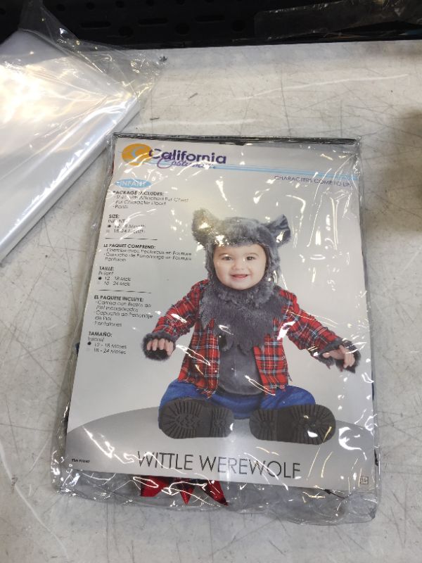 Photo 2 of CC10049TS Wittle Werewolf Costume, Size 12-18 Months
