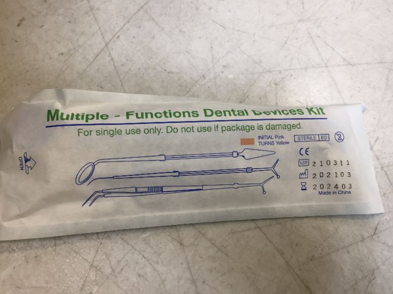 Photo 2 of 2 pack sterile dental tools 