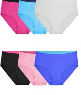 Photo 1 of Fruit of the Loom Women's Breathable Underwear (Regular & Plus Size)
size 6