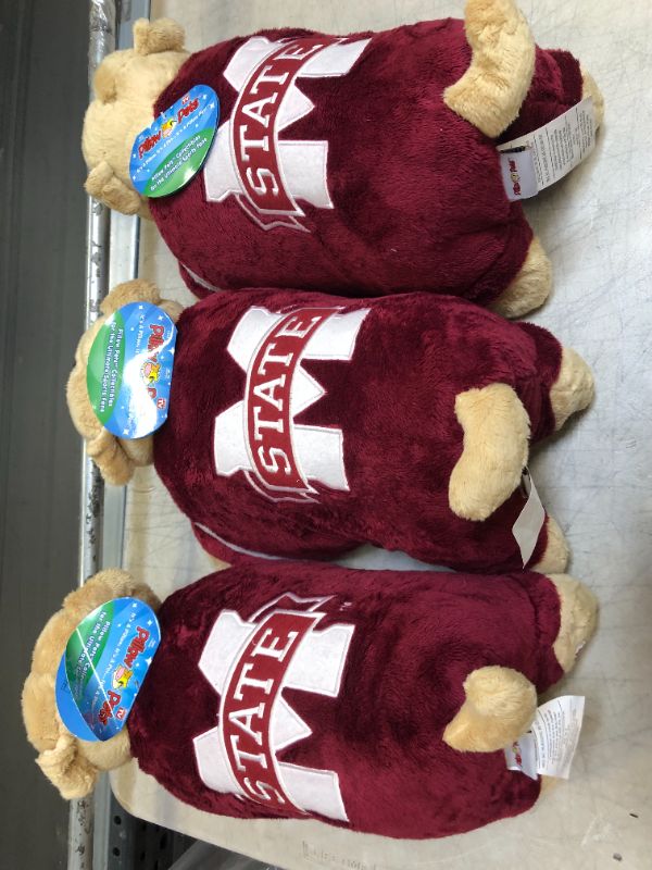 Photo 3 of 3 pack of Michigan State Bulldog Plush Dolls