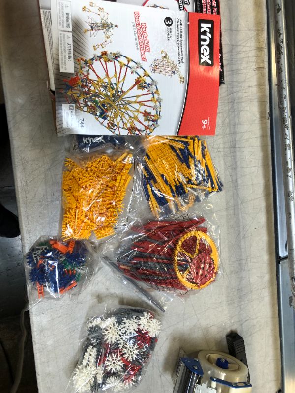 Photo 2 of K'NEX Thrill Rides - 3-in-1 Classic Amusement Park Building Set - 744 Pieces