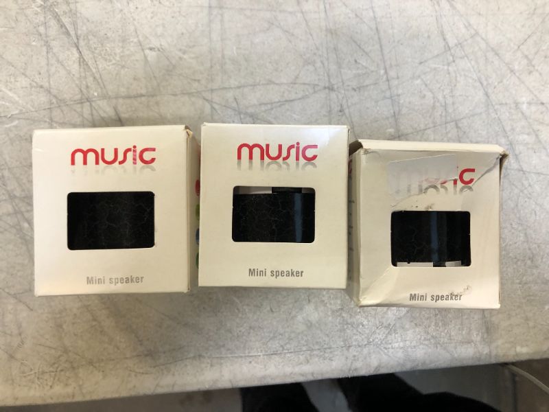 Photo 3 of 3 pack of mini bluetooth speakers