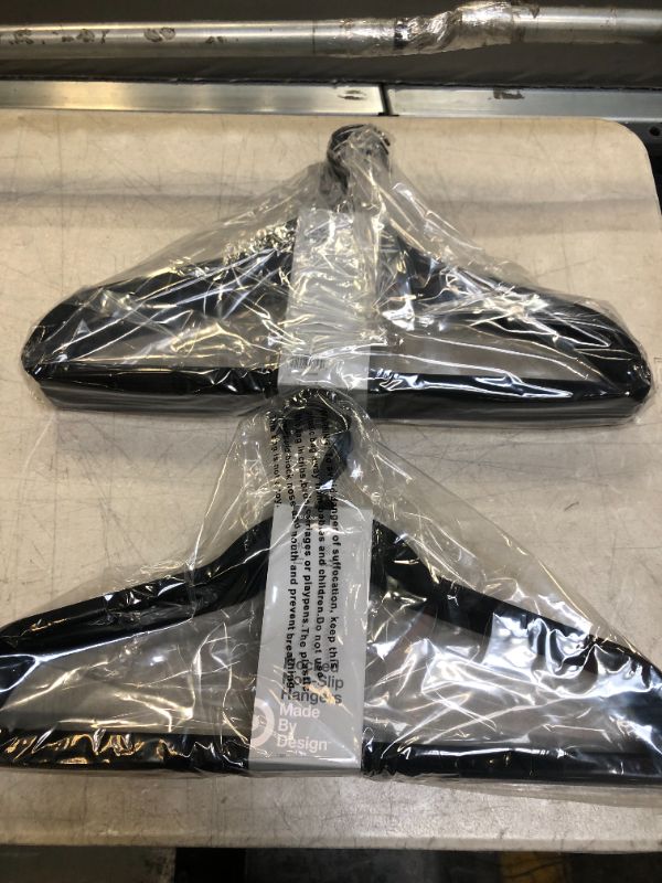 Photo 1 of 10pk Flocked Hangers - Brightroom™ (2 pack, 20 in total)
