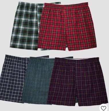 Photo 1 of Fruit of the Loom Men's Boxers - Colors May Vary size M
