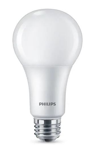 Photo 1 of 50-Watt/100-Watt/150-Watt Equivalent A21 Energy Saving 3-Way LED Light Bulb in Soft White (2700K) (1-Bulb)
