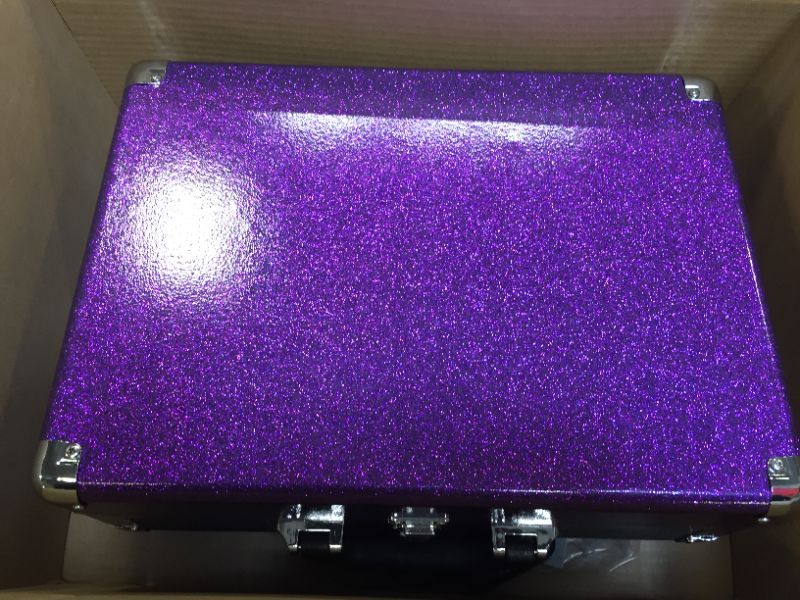 Photo 1 of Victrola Vintage 3-Speed Bluetooth Portable Suitcase Record Player with Built-in Speakers  (VSC-550BT-GPR), 1SFA