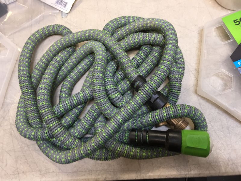 Photo 2 of 5/8 in. Dia. x 50 ft. Burst Proof Expandable Garden Water Hose