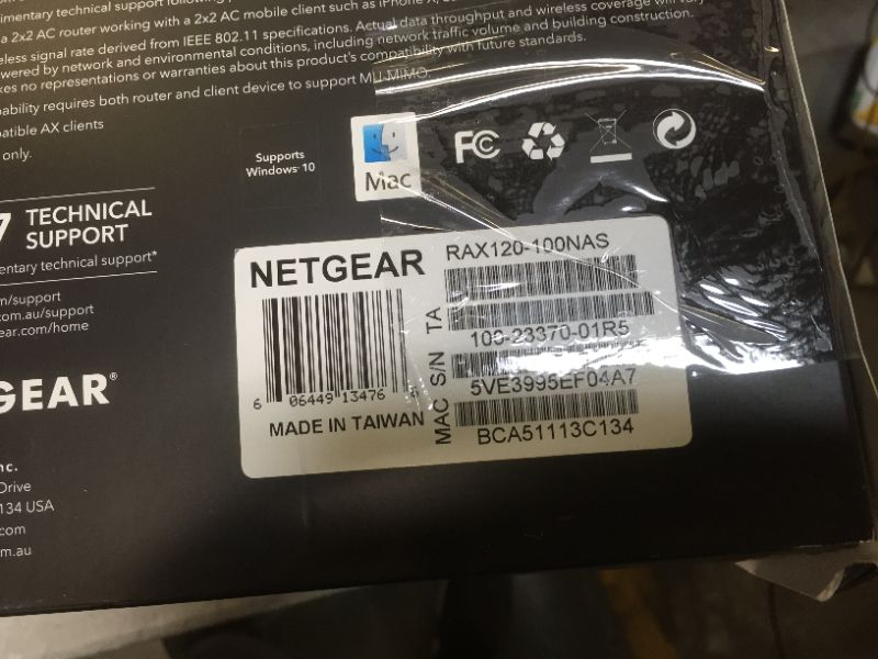 Photo 5 of NETGEAR Nighthawk 12-Stream AX12 Wifi 6 Router (RAX120) – AX6000 Wireless Speed (Up to 6 Gbps) | 3,500 sq. ft. Coverage
