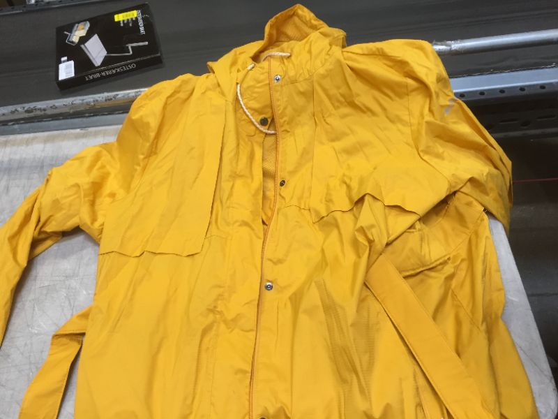 Photo 3 of Columbia Womens Plus Size Pardon My Trench Rain Jacket 3X Yellow
