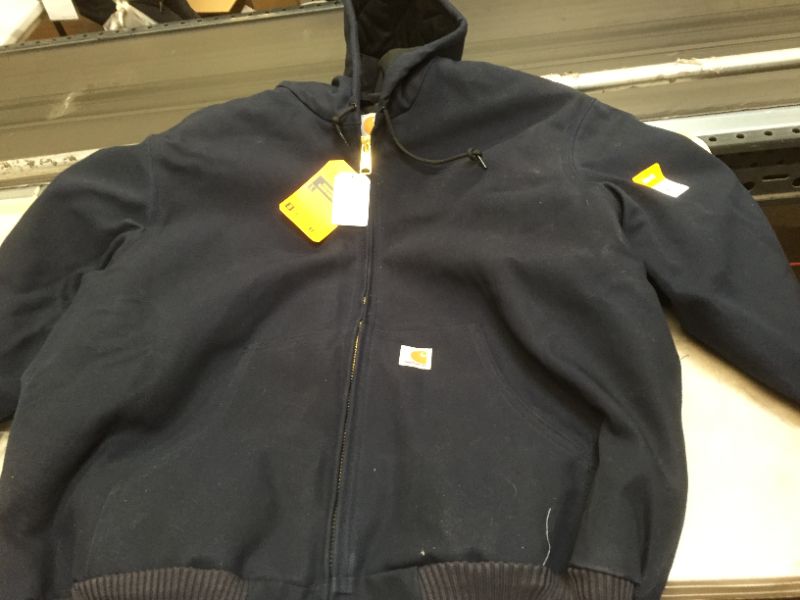 Photo 1 of Carhartt Men's Quilted Flannel Lined Duck Active Jacket sz XL 
