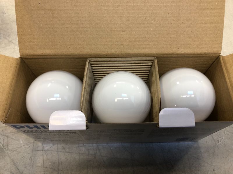 Photo 1 of 40-Watt Equivalent G25 Halogen White Decorative Globe Light Bulb (3-Pack)
