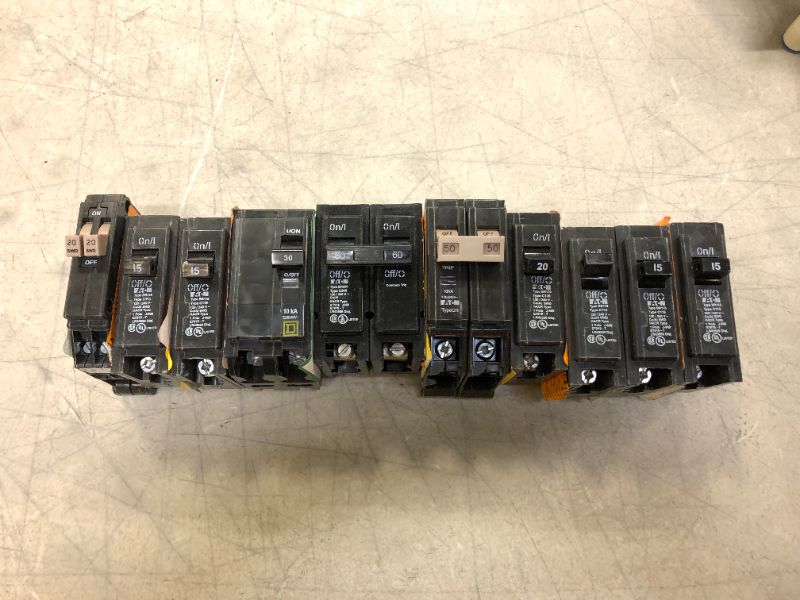 Photo 1 of 10pc Circuit Breaker Variety Bundle