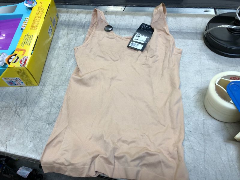 Photo 1 of Jockey Women's Slimming Tank Undershirts - Toasted Beige L