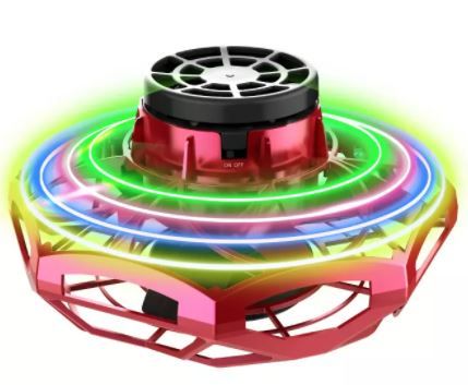 Photo 1 of 2 Hyper Cyberspin Motorized LED Flying Disc, slime, putty