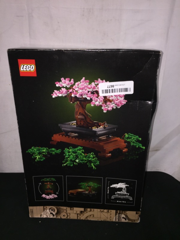 Photo 2 of LEGO Bonsai Tree 10281 Building Kit, a Building Project to Focus The Mind with a Beautiful Display Piece to Enjoy, New 2021 (878 Pieces)