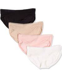 Photo 1 of Amazon Essentials Women's Modal Bikini Underwear, Pack of 4, SIZE XS