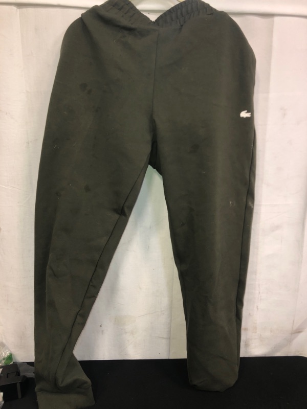 Photo 2 of Lacoste Men's Sport Fleece Jogger, BUSH EL GREEN, SIZE L