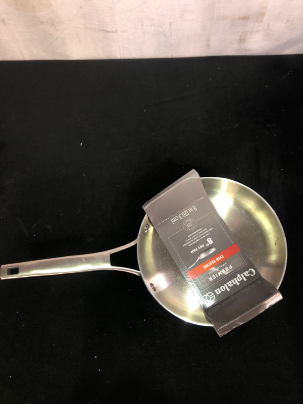 Photo 2 of Calphalon Premier Stainless Steel Cookware, 8-Inch Fry Pan