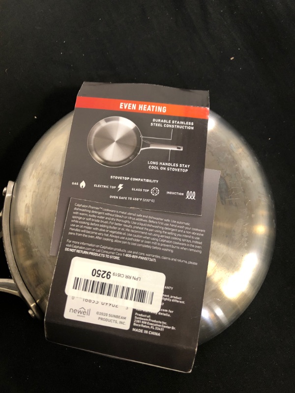 Photo 4 of Calphalon Premier Stainless Steel Cookware, 8-Inch Fry Pan