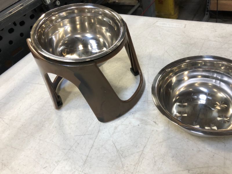 Photo 1 of  ELEVATED DOG FOOD 1Base  2 Bowls