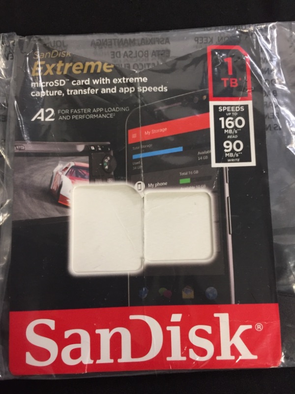 Photo 3 of SanDisk 1TB Extreme PRO SDXC UHS-I Card - C10, U3, V30, 4K UHD, SD Card - SDSDXXY-1T00-GN4IN