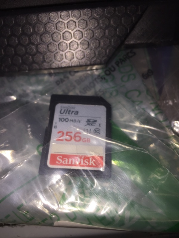 Photo 2 of SanDisk 256GB Ultra SDXC UHS-I Memory Card - 120MB/s, C10, U1, Full HD, SD Card - SDSDUN4-256G-GN6IN