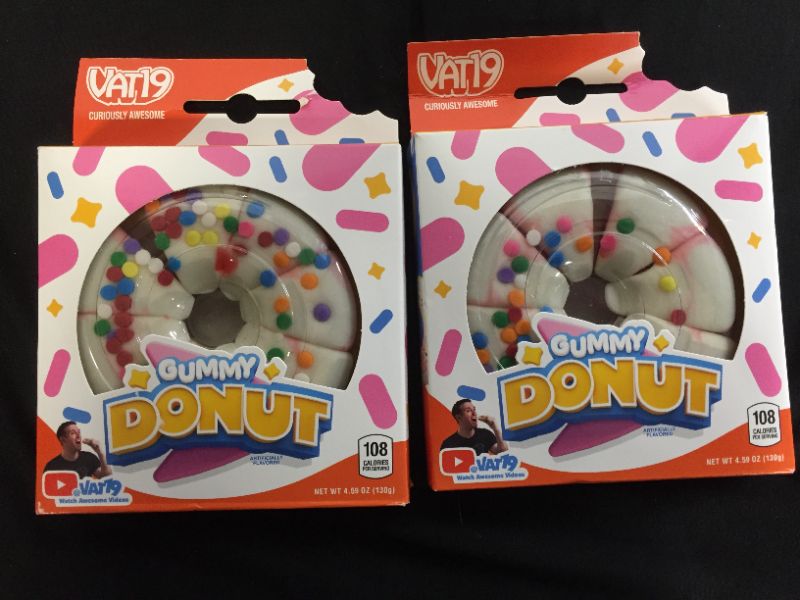 Photo 1 of 2 Gummy donuts EXP 07/2023
