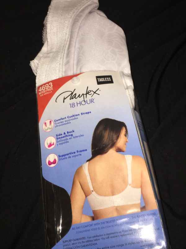 Photo 2 of Playtex Women's 18 Hour Original Comfort Strap Full Coverage Bra Us4693
