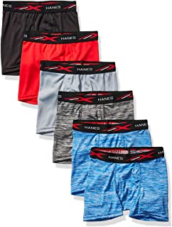 Photo 1 of Hanes Boys' Breathable Tagless Boxer Brief, 6-Pack
L