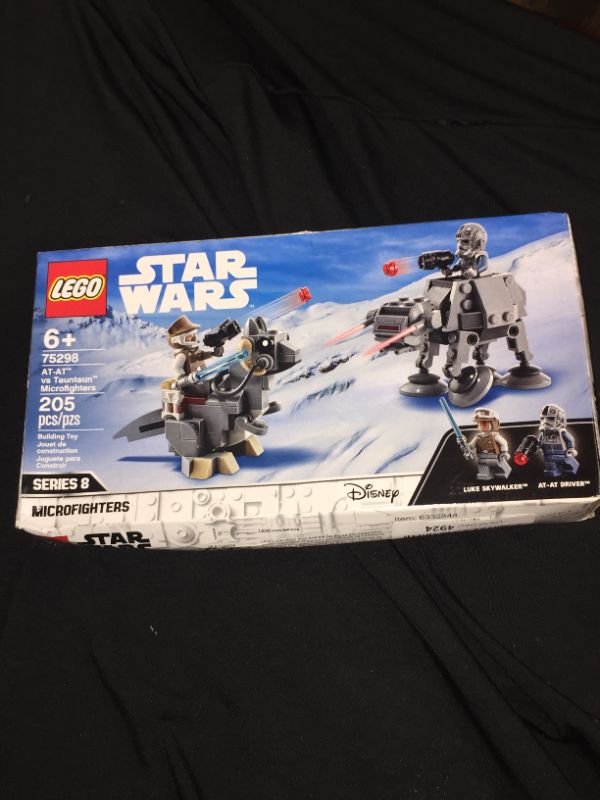 Photo 2 of LEGO Star Wars at-at vs. Tauntaun Microfighters 75298 Building Kit; Awesome Buildable Toy Playset for Kids Featuring Luke Skywalker and at-at Driver Minifigures, New 2021 (205 Pieces)
