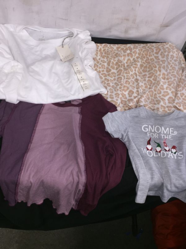 Photo 1 of CLOTHING ITEWMS VAARIOUS SIZES SOLD AS IS