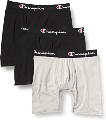 Photo 1 of Champion Men's Everyday Cotton Stretch Boxer Briefs 3-Pack 2XL
