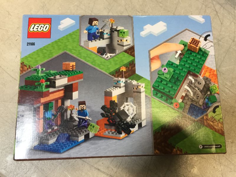 Photo 2 of LEGO Minecraft The Abandoned Mine 248 Piece Building Kit