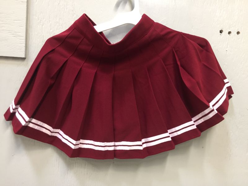 Photo 1 of High Waisted Pleated Cheerleader Schoolgirl Skirt Size S