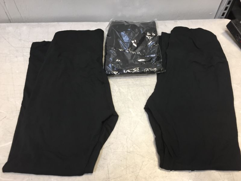 Photo 1 of High Waisted Leggings for Women - Soft Athletic Tummy Control Pants for Running Cycling Yoga  3pcs Size XL
