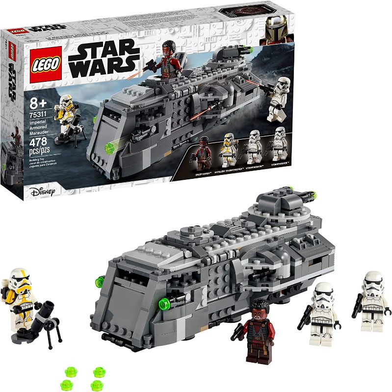 Photo 1 of LEGO Star Wars: The Mandalorian Imperial Armored Marauder 75311 Awesome Toy Building Kit for Kids with Greef Karga and Stormtroopers; New 2021 (478 Pieces)
