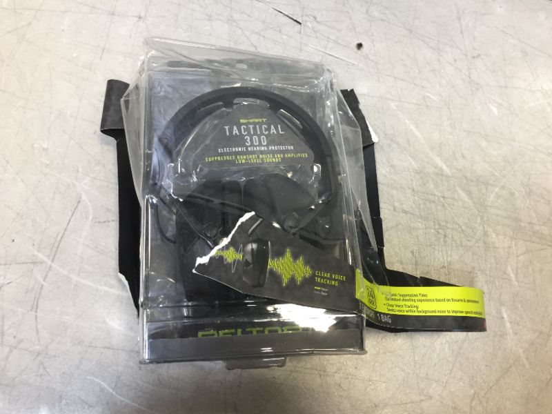 Photo 3 of Peltor Sport Tactical 300 Smart Electronic Hearing Protector, Ear Protection, NRR 24 dB, Ideal for the Range, Shooting and Hunting, TAC300-OTH
