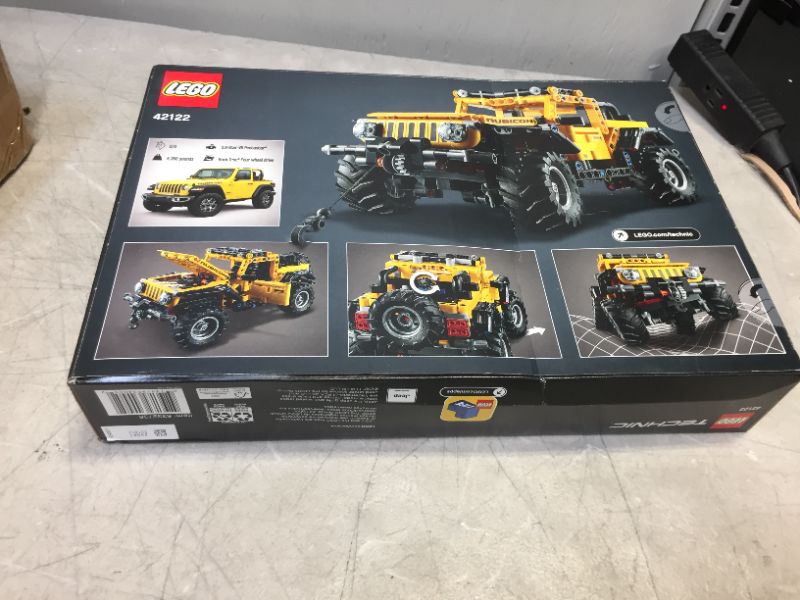 Photo 2 of LEGO Technic Jeep Wrangler 42122; an Engaging Model Building Kit for Kids Who Love High-Performance Toy Vehicles, New 2021