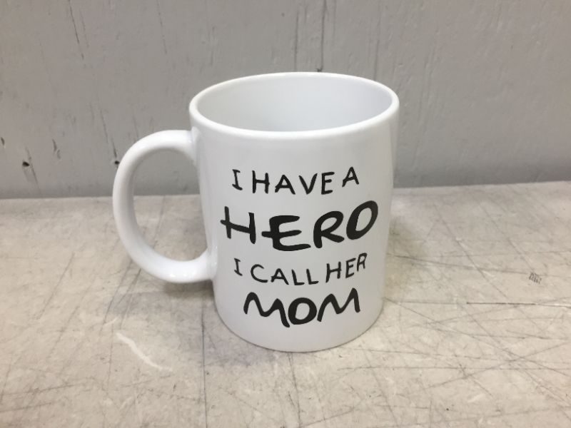 Photo 2 of Best Mom Coffee Mug I Have a Hero I Call Her Mom Mug Coffee Mugs for Mom Mothers Day Gifts from Daughter Son Mom Gifts Mother's Day Birthday Gifts 11 Oz