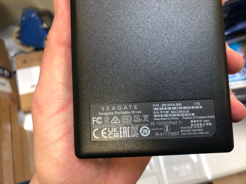 Photo 1 of Seagate Portable 1TB External Hard Drive HDD – USB 3.0 for PC, Mac, PlayStation, & Xbox, 1-Year Rescue Service (STGX1000400) , Black 2 pk FACTORY SEALED